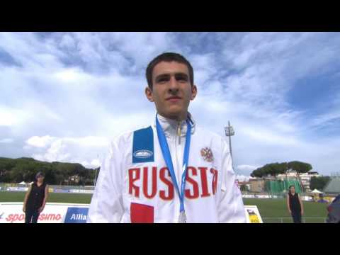 Men's 200 m T35 | Victory Ceremony | 2016 IPC Athletics European Championships Grosseto