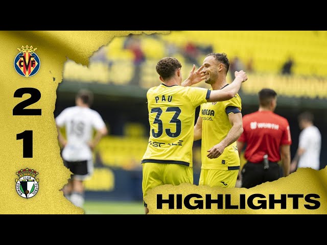 Highlights Villarreal B 2-1 Burgos CF | LALIGA Hypermotion