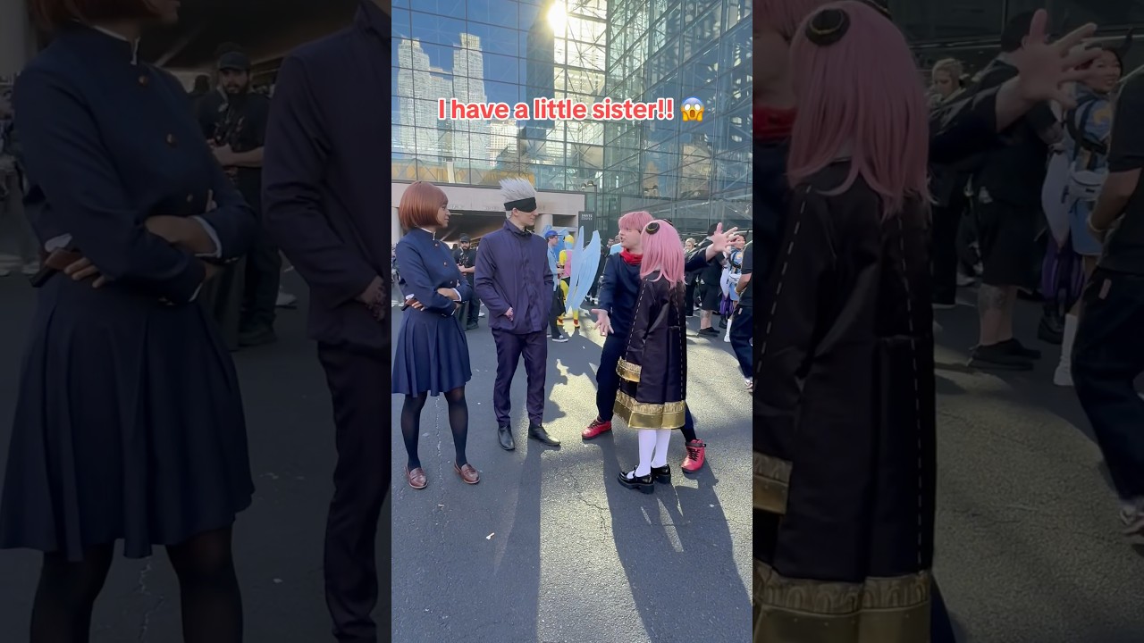 Anya BREAKS Gojo’s Infinity!! 😱 #jujutsukaisen #gojosotaru #anyaforger #spyxfamily #anime