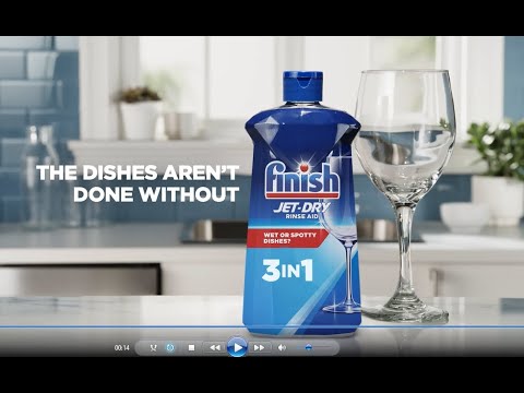 Finish Jet Dry Rinse Aid for Dishwashers