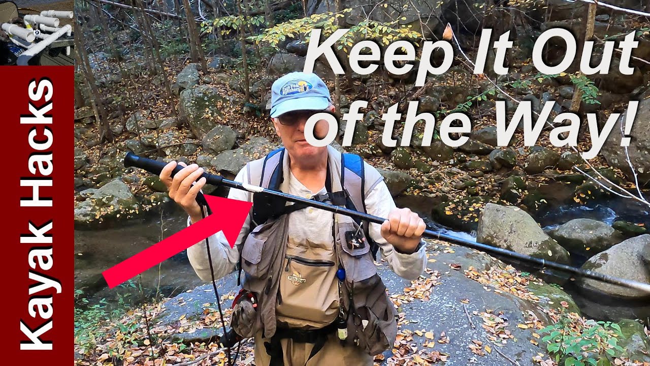 How To Use A Wading Staff when Stopped and Casting 