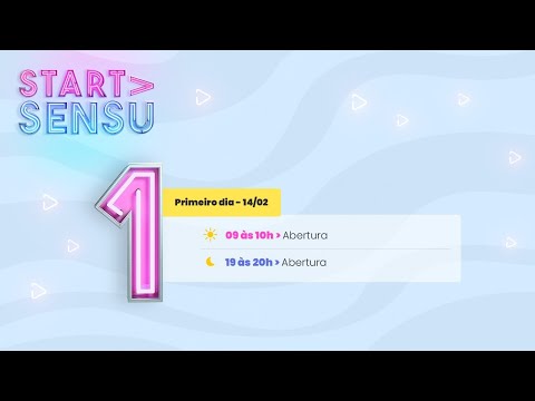 Start Sensu 2022/1 - Abertura Oficial