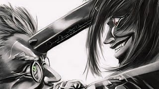 Alucard vs Father Anderson - Bring me to life amv