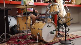 Gretsch Renown "Natural Gloss" Bop Drum Set 14x18 8x12 and 14x14