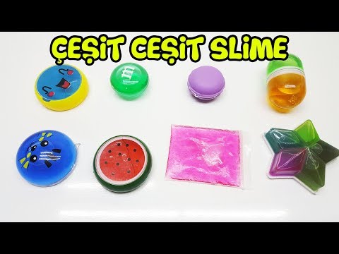 Çeşit Çeşit Slime! Yurt Dışı Slime Koleksiyonumuz VakVakTV - Great slime collection!