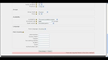 How to setup a course enrollment key