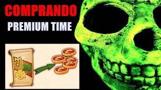 TIBIA - COMPRANDO PREMIUM TIME PELO JOGO