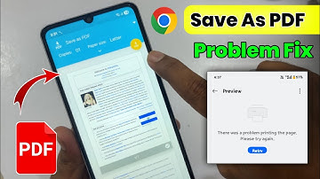 There was a problem printing the page. Please try again problem solution | Save As Pdf Problem