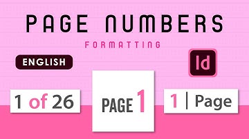 Add Page Numbers Like A Pro In Adobe InDesign!