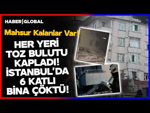 BREAKING NEWS | 6-Story Building Collapses in Maltepe, Istanbul! People Trapped Inside!