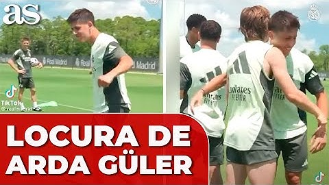La ÚLTIMA LOCURA de ARDA GÜLER en el REAL MADRID que dejó a MODRIC alucinado