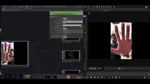 Hand motion detection-touchdesigner send OSC message to Max Msp