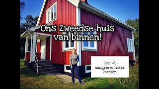 Zweden Vlog 2, 2021- Ons Zweedse huis van binnen!