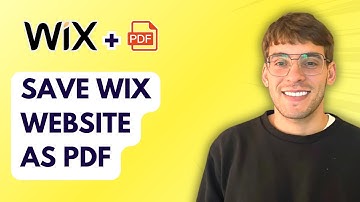 How to Save Wix Website as PDF [2025 Guide]