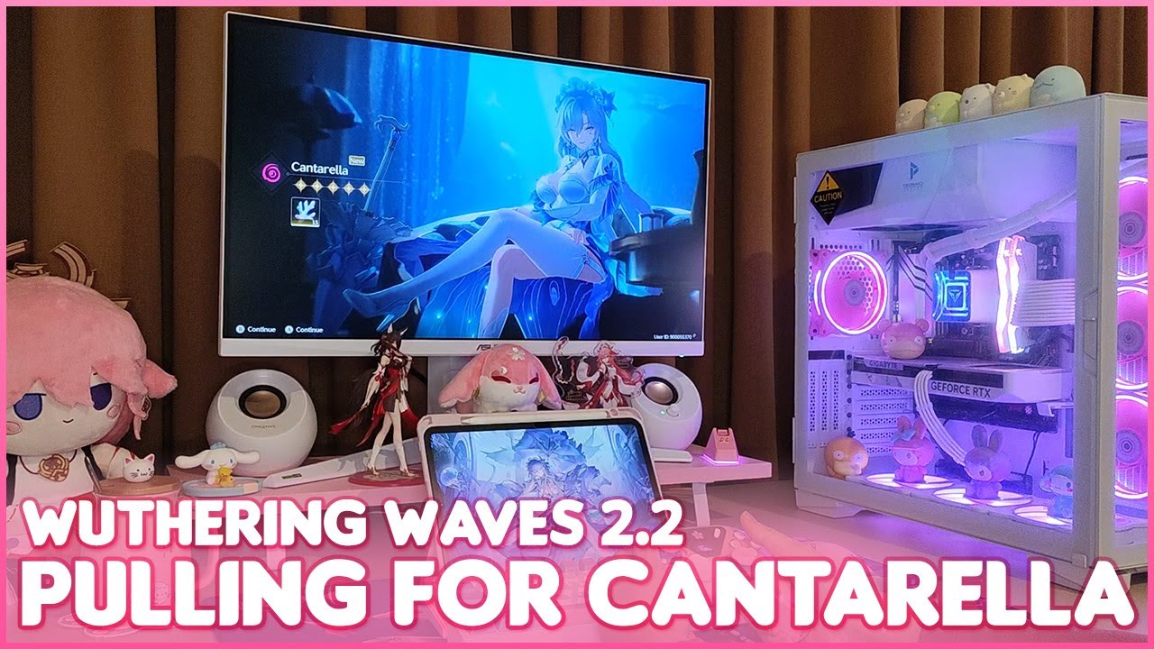 ♡ Pulling for Cantarella and her weapon ♡ Wuthering Waves 2.2 on PC