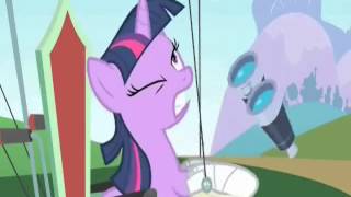 Mr. Conductors Evil Double Drops Stuff on Twilight Sparkle