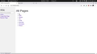 Full Project 1: Wiki CS:50's Web Programming with Python and JavaScript Guide