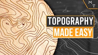 Quick & Easy Topographic / Contour Vector Maps For Laser Cutting | How to | Tutorial