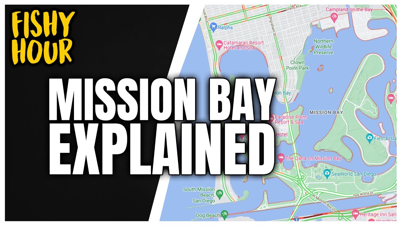 Mission Bay Fishing Explained on FISHY HOUR - LIVE FISHING TALK SHOW (1-18-23)