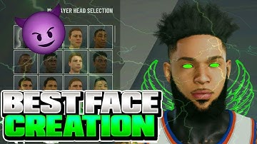 *NEW* BEST DRIPPY FACE CREATION TUTORIAL IN NBA 2K20!! LOOK LIKE A DRIBBLE GAWD | BEST FACE CREATION