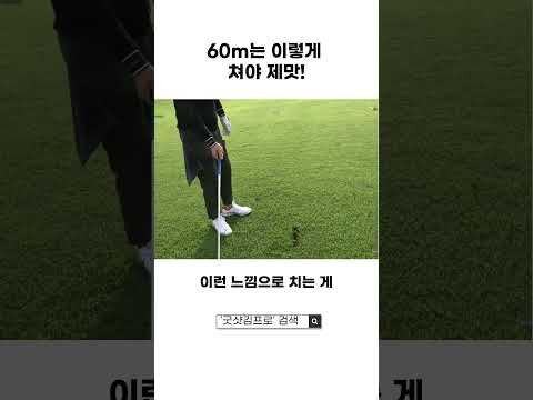 중급자가 되려면 필수로 마스터해야하는 웨지샷 #shorts