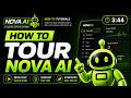 NOVA AI Full Platform Tour | Dashboard, Features & Buttons Explained