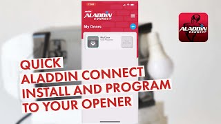 Genie Aladdin Connect App Easy Quick Setup Guide in 2022 screenshot 1