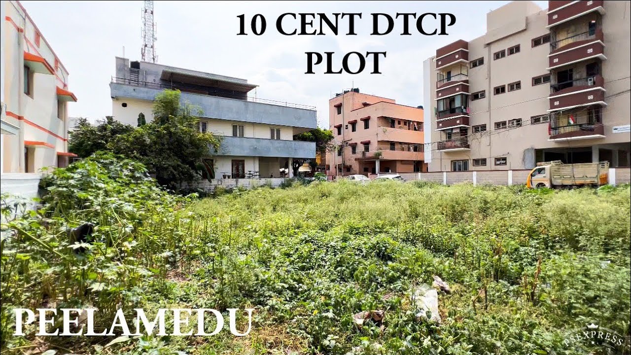 Peelamedu bharathi colony behind north &east facing dtcp plot for sale/பீளமேடு இடம் விற்பனைக்கு