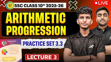 Class 10 - Arithmetic Progression, Lec 2 | Maths 1 Chapter 3 | Maharashtra Board 2025-26 SSC mh