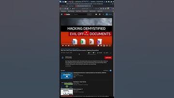 This Word document contains malware... #Shorts
