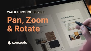 Walkthrough Series: Pan, Zoom & Rotate