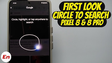 First Look at CIRCLE TO SEARCH on Google Pixel 8 & 8 Pro!