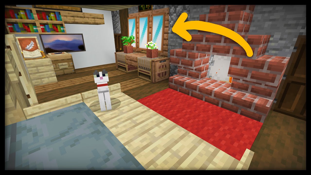  Minecraft  How to Build a Bedroom furniture  design  