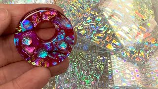 Clear Dichroic Glass #FacebookLive