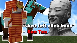 Full Minecraft PvP But I Follow Sun Tzu's Art of War Update