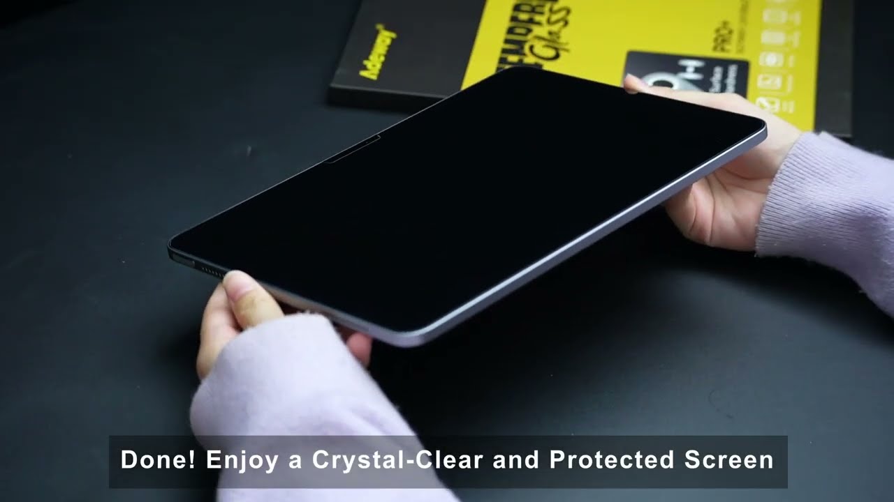 How to Install Adeway iPad Tempered Glass Screen Protector – Quick & Bubble-Free Guide!