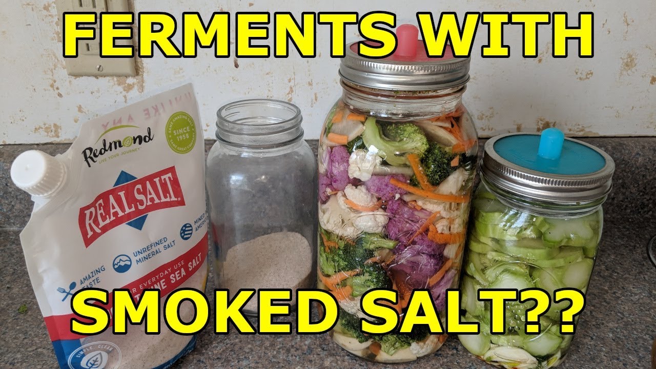 Fermented Veggies With Smoked Salt? Will It Work? - YouTube