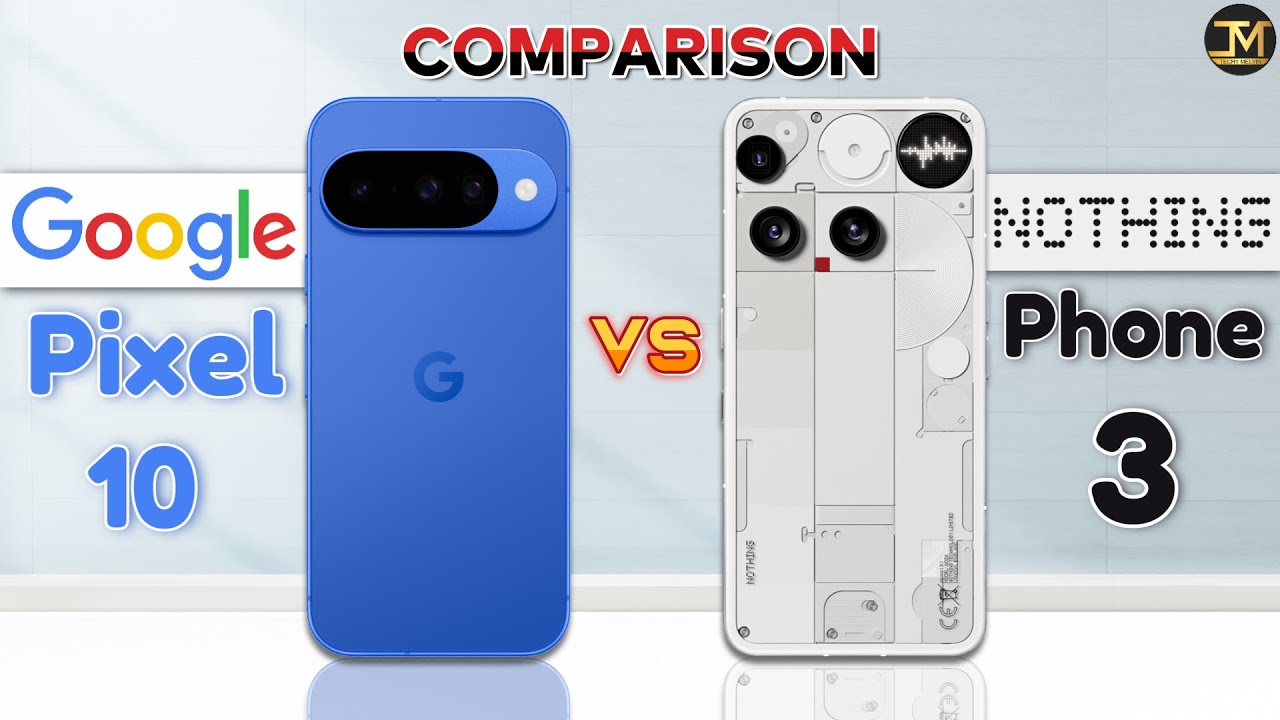Google Pixel 10 vs Nothing Phone 3 : Which Phone is Best at Same Price 🤔❓