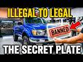 How Mechanics Make "Deleted" Trucks Road Legal Again (The Ghost Plate Loophole)