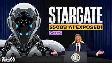 STARGATE PROJECT: Het $500 miljard kostende AI-project dat ALLES zou kunnen veranderen | Trump AI...