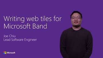 Writing web tiles for Microsoft Band