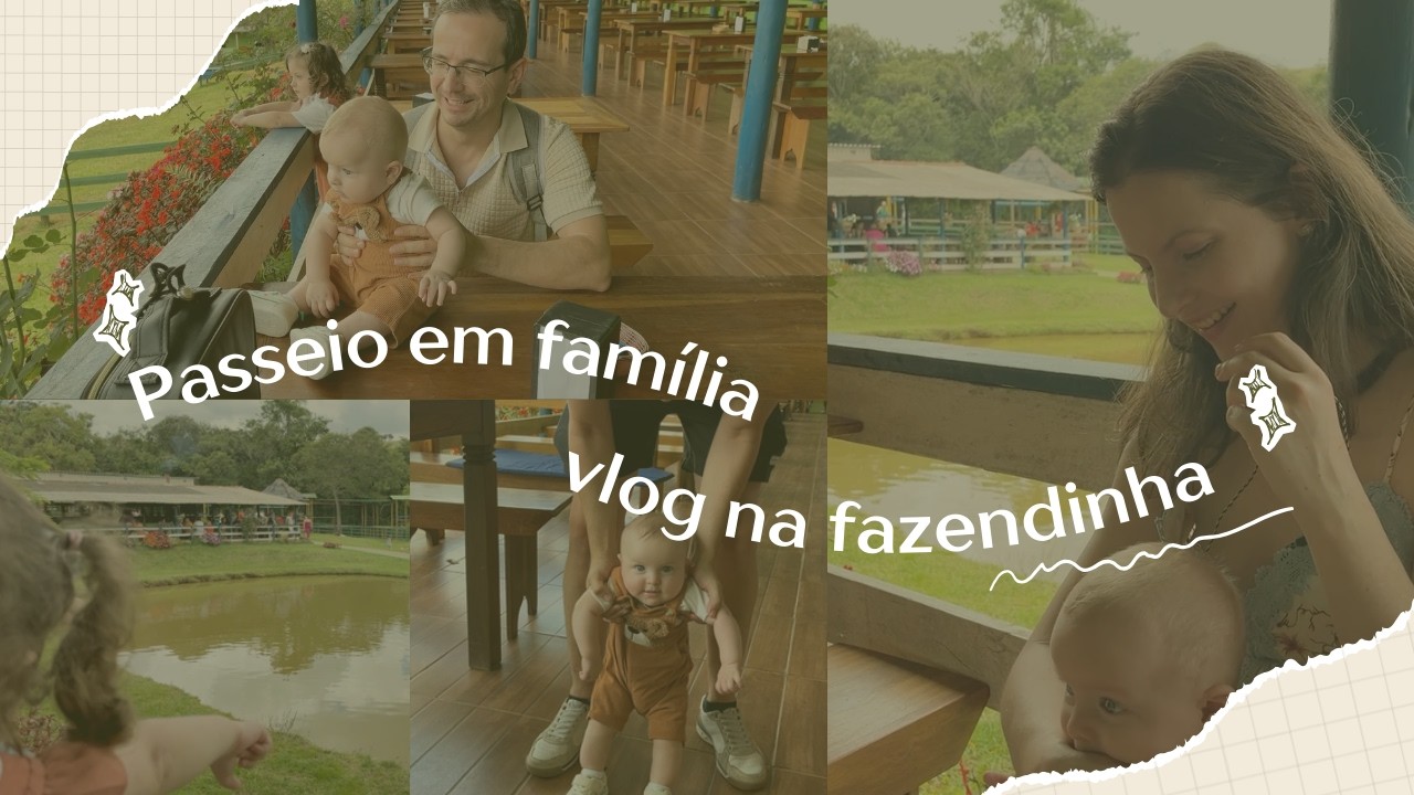 FAMILIA TODA REUNIDA - LEVAMOS LIAN PARA CONHECER A FAZENDINHA