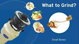 Kitchen Garbage Disposers Under Sink Crusher Food Waste Disposer Sharp Crusher