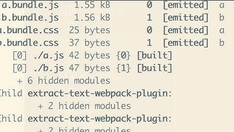 Webpack ExtractTextPlugin Separate Generated CSS files - ProgrammingTIL Webpack 0005