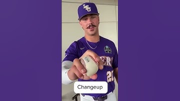 Thumbnail of Paul Skenes shows his pitching grips.           #baseballlife#shorts