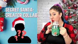 SECRET SANTA- Creator Collab (Scrapbook Christmas Mug Tutorial with Clay Whipped Cream)