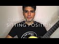 Sitting Position for Classical Guitar