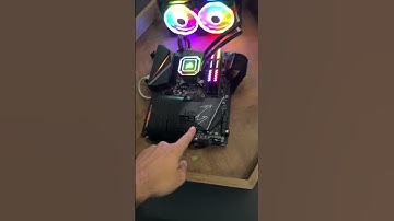 How long is my riser cable? #pc #gamingsetup #pcgaming #pcbuild #pcsetup #wallpc