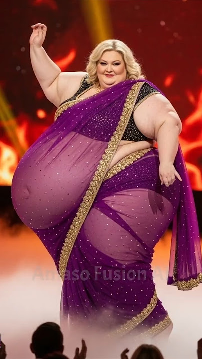 America’s Got Talent Transformation Dance | Russian Woman’s Royal Purple Sari Performance #AGT