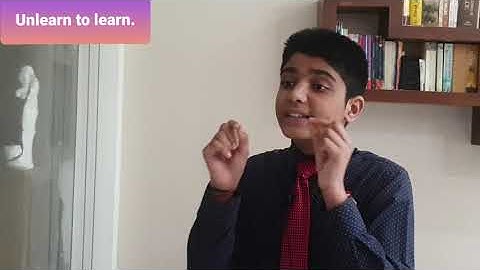 Unlearning is more important than learning.